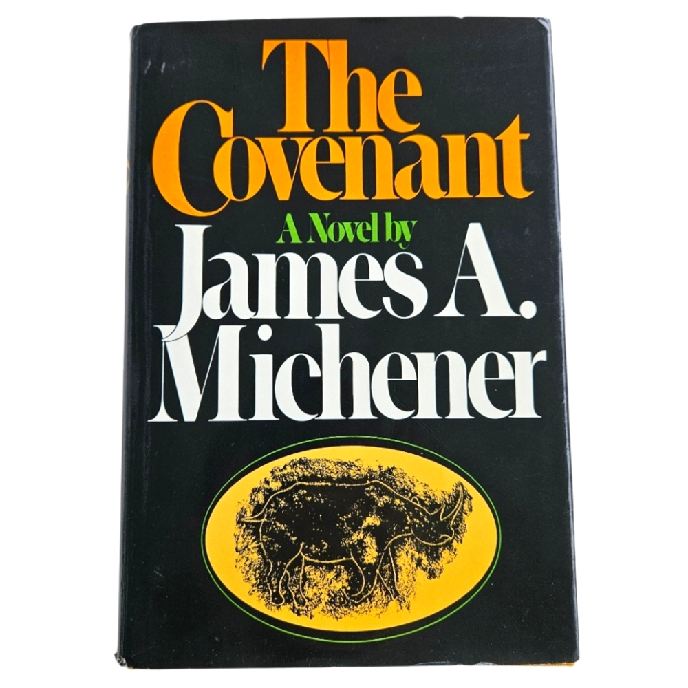 The Covenant by James A. Michener Hardcover w/Jacket 1st Edition 1980